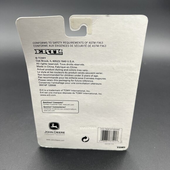 ERTL John Deere Tractor Loader with Wagon New 37541 -Tomy - Picture 8 of 11